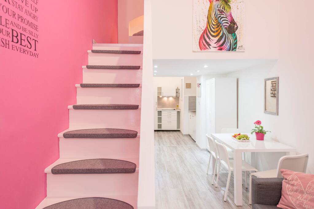 stair view