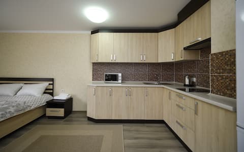 (C)Studio apartament on the 2 floor.