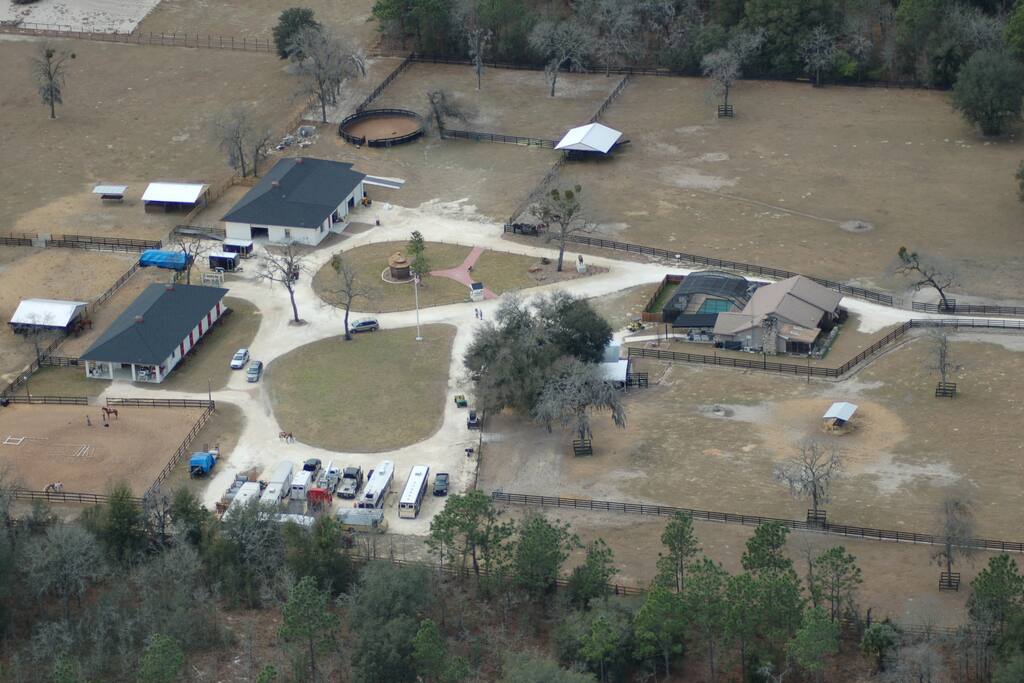 This is the ranch compound area