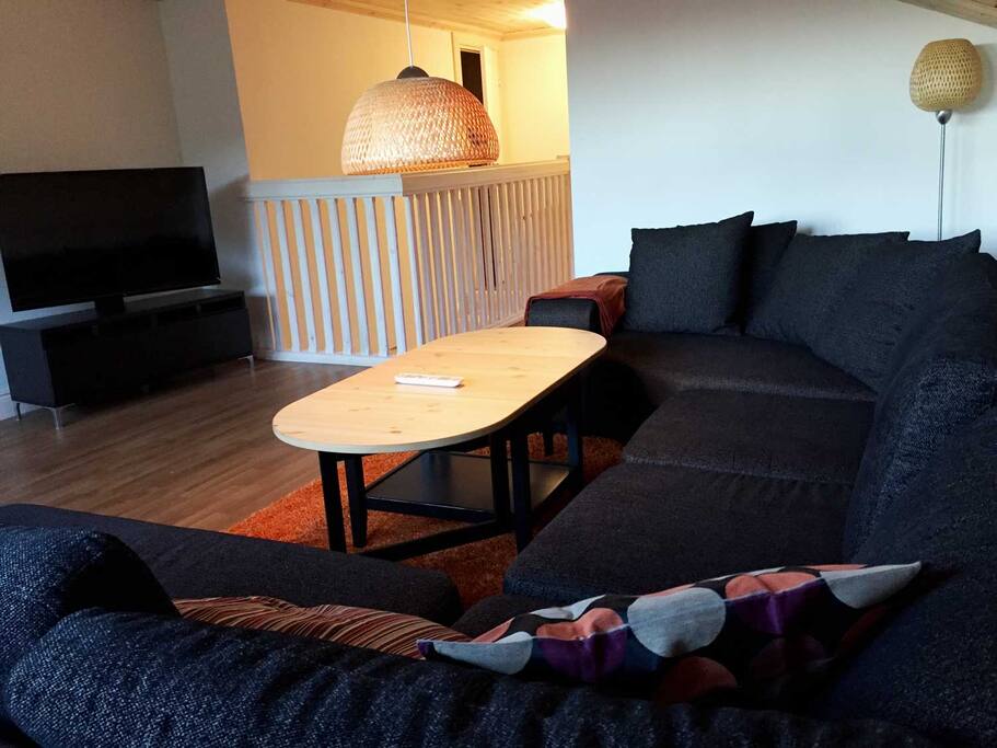 Allrum uppe med tv