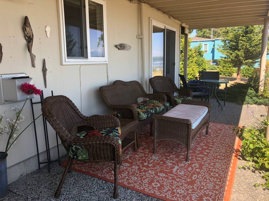 Covered Private Patio