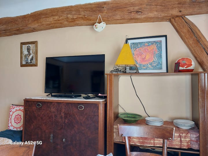 Телевизор с висока разделителна способност. BBTV. DVD плейър. Netflix. 