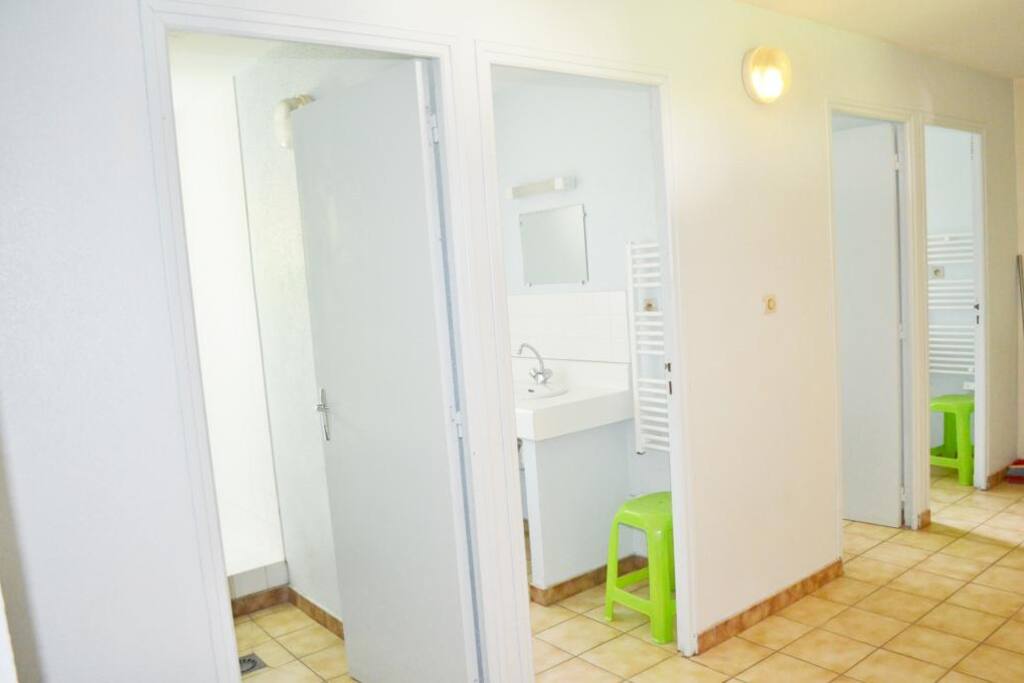 Salles de bains communes