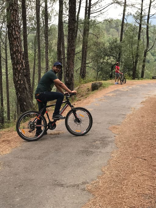 mountain cycling