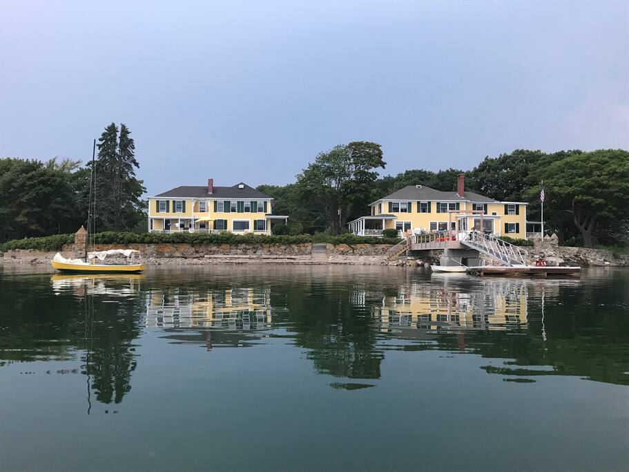 The "Wahwa Cottages" (your house is on the left)