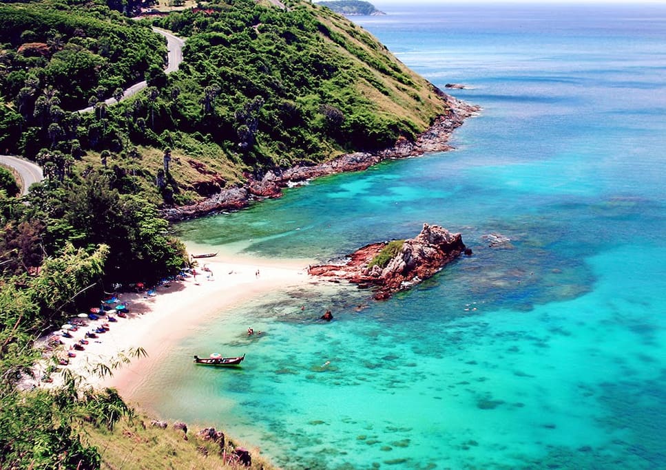 Yanui Beach just around the corner from Nai harn beach, a little slice of paradise.