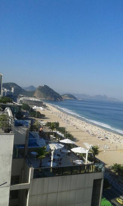 Vista da Cobertura do prédio (Leme)