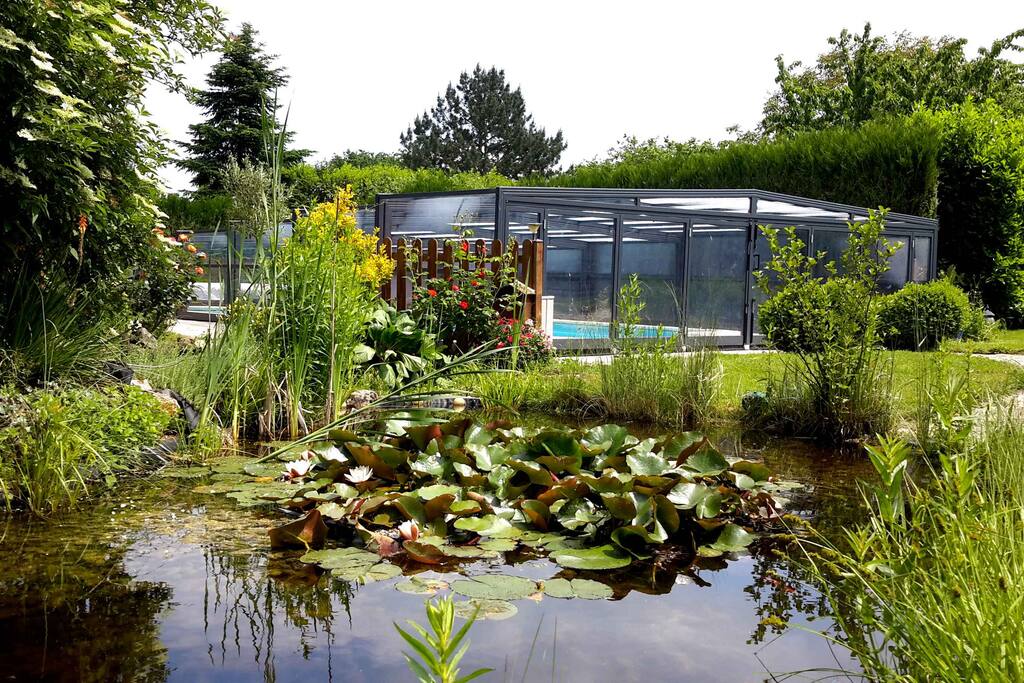 Piscine couverte et chauffée
