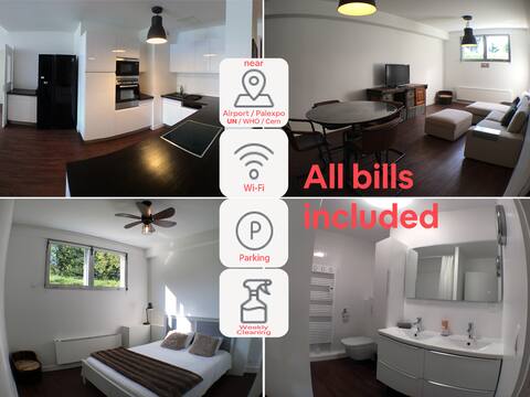 Industrial style in bright basement ★ Swiss Border