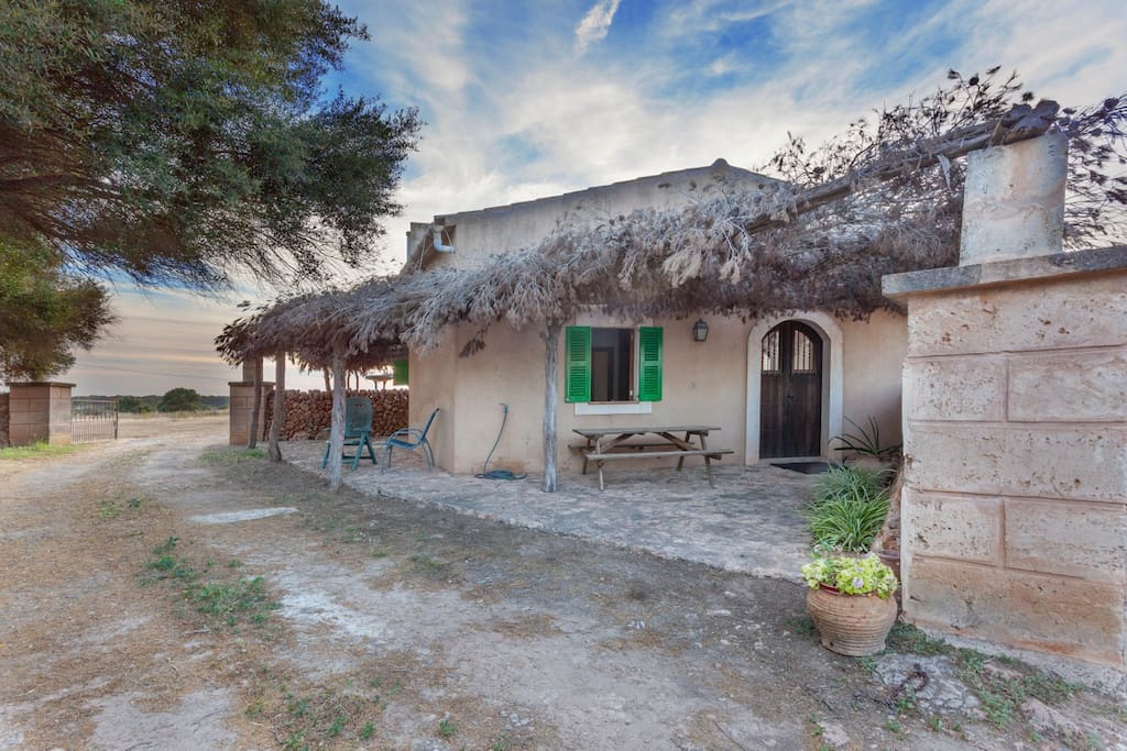 Fachada de la casa