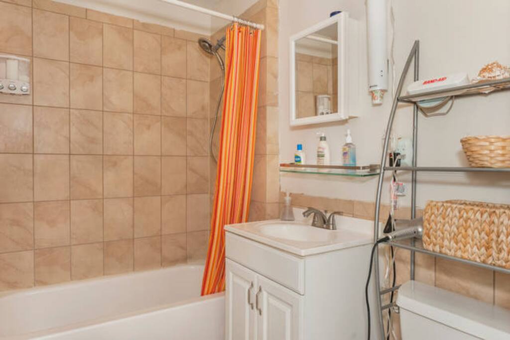 Upstairs bathroom.