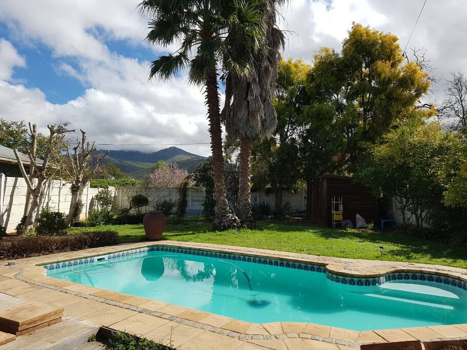 Stunning pool with breath-taking views