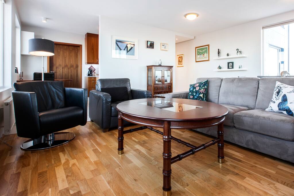 The living room