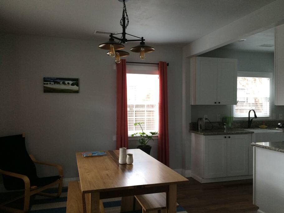 the dining room