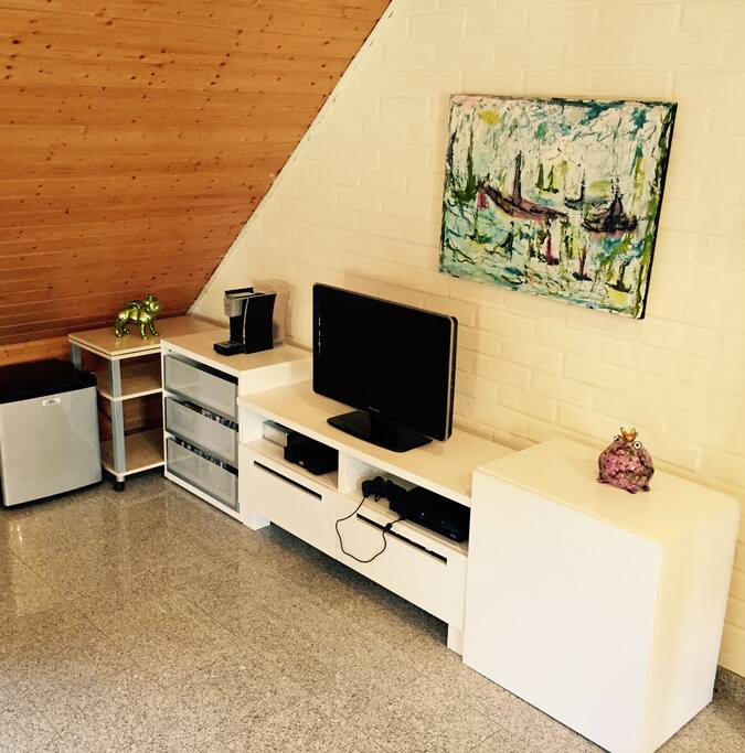 Minibar
TV
Playstation
