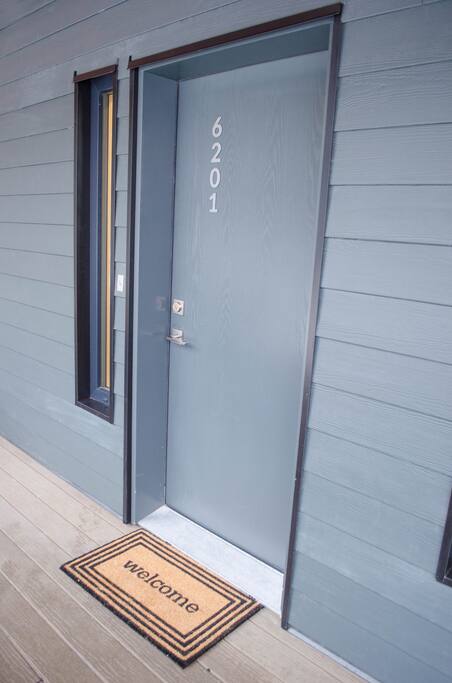 your unit entrance