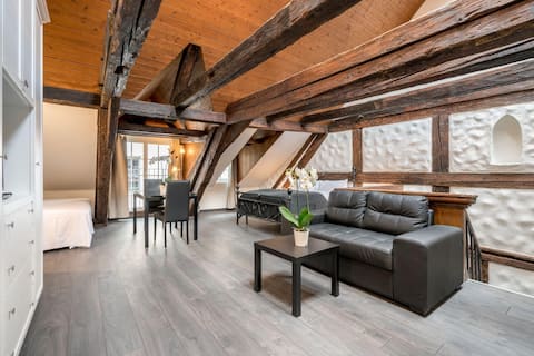 Top Airbnb: Maisonette Studio at Old Town - Lucerne / with AC in Luzern