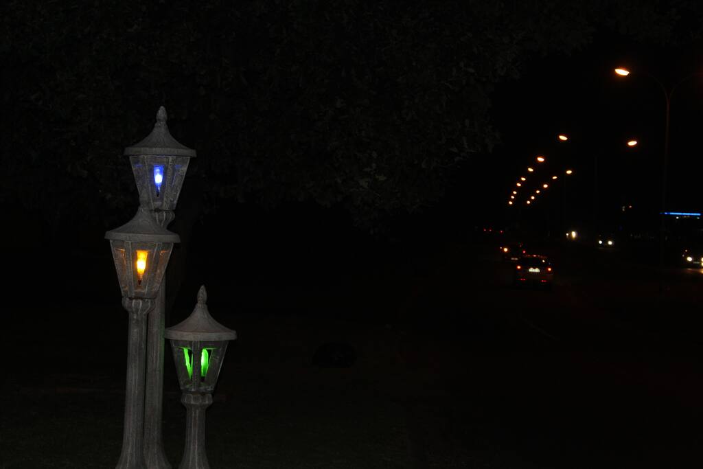 Outside night view