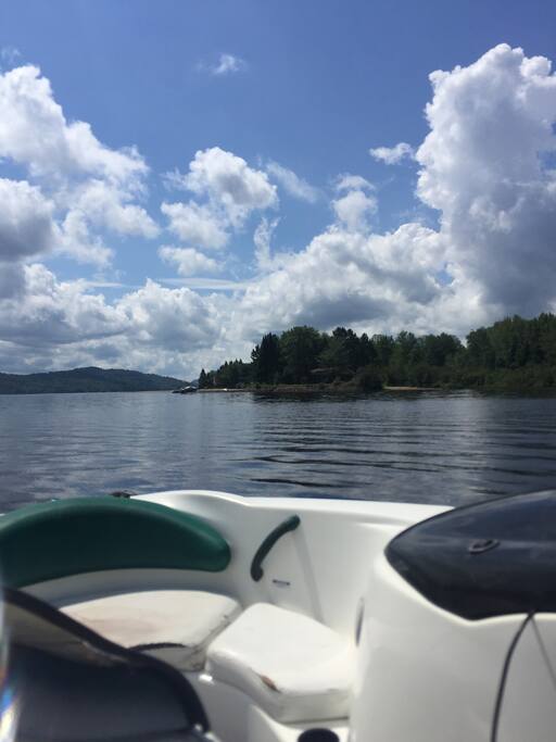 vue sur le lac