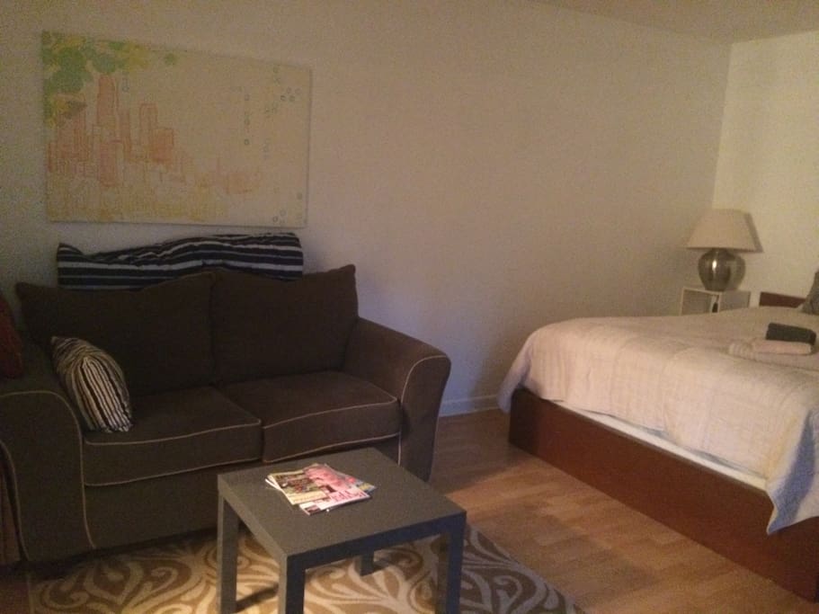 Sitting Area with Loveseat