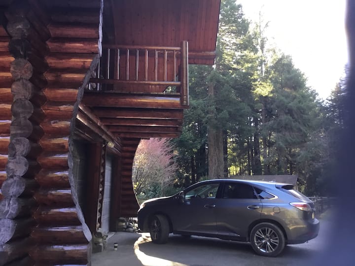 Redwood Log Cabin Upstairs Room C - Cabins for Rent in ...