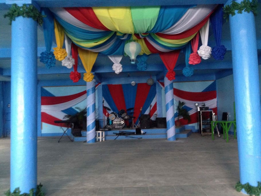 The function hall