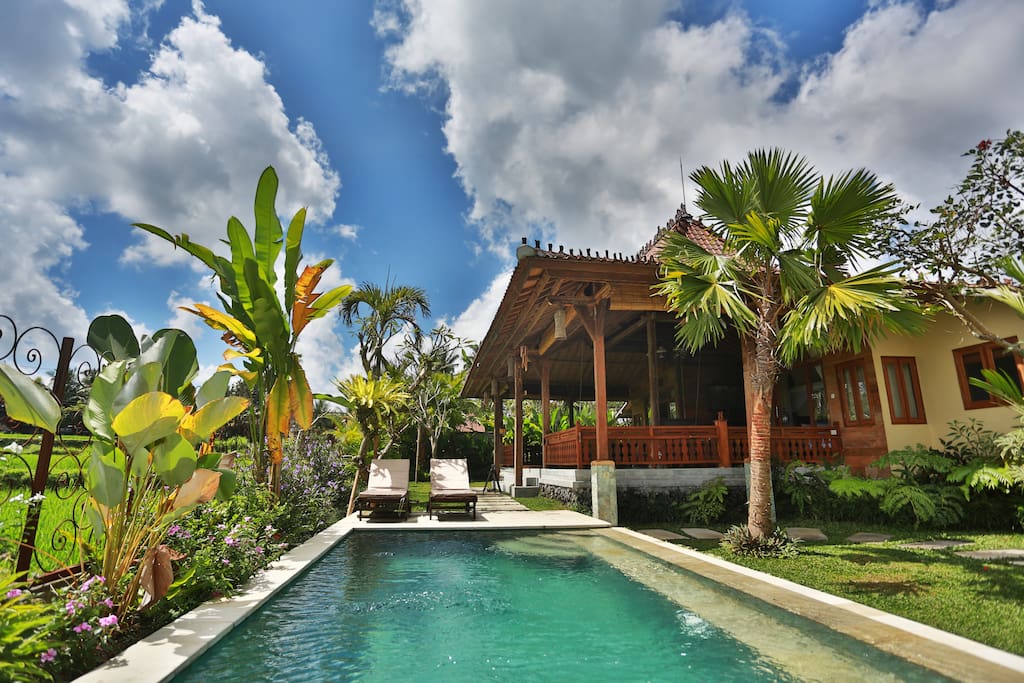Villa Alam Biru Ubud - a quiet oasis amongst the rice-fields