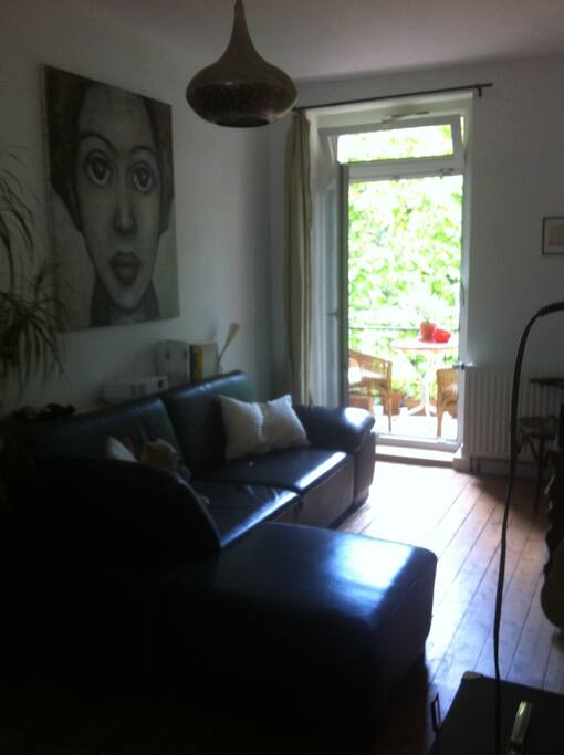 Wohnzimmer , Beamer vorhanden