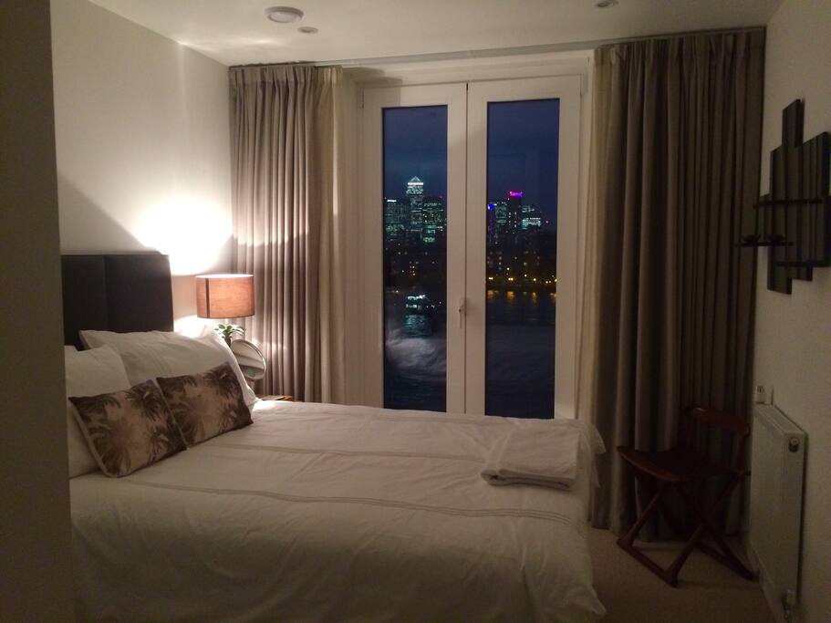 The view from your bedroom is spectacular