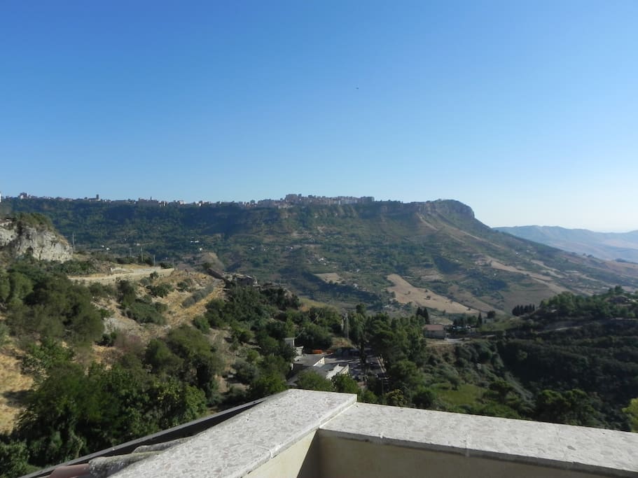 Panorama dalla terrazza privata