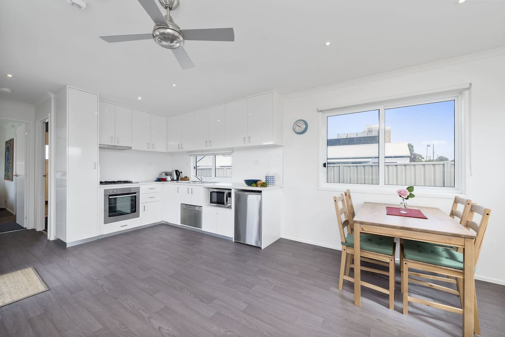Kitchen and dining