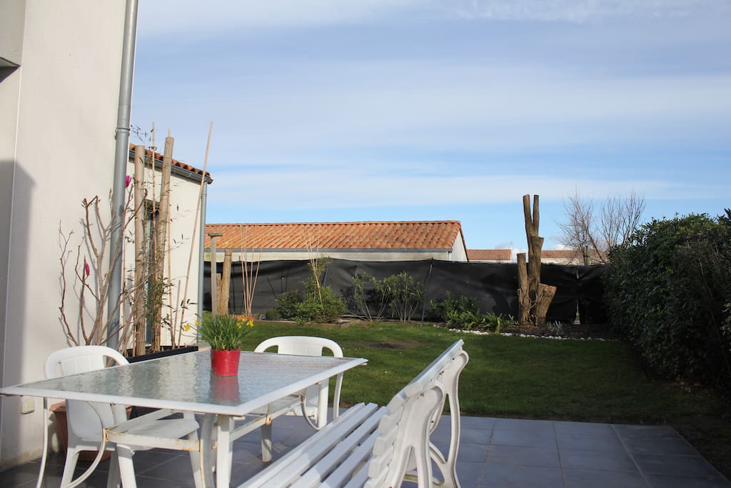 Jardin extérieur et terrasse