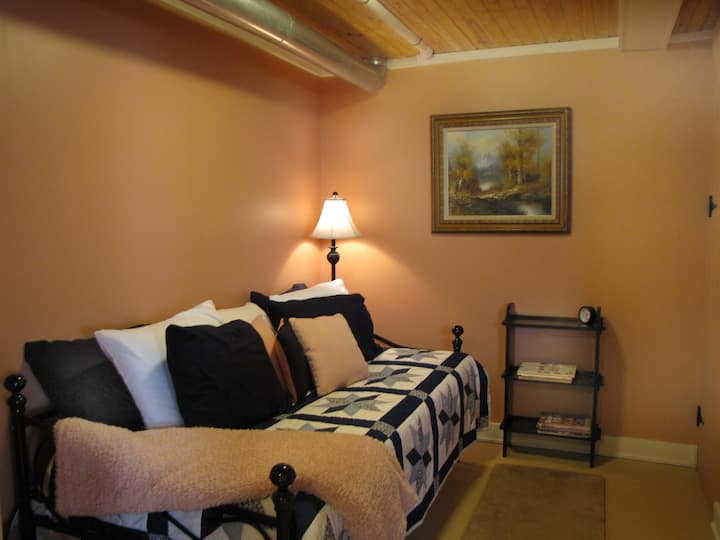 Sleeping area off of 2nd living room.