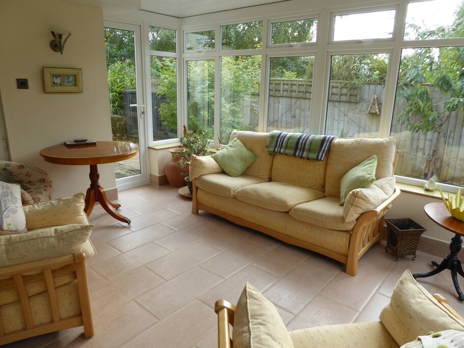 Guests can choose to have private or communal use of this space during stay