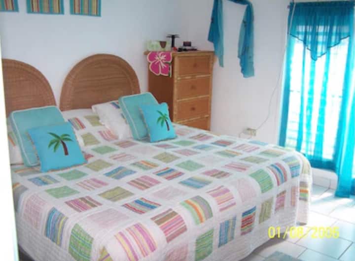 Segundo dormitorio con aire acondicionado.