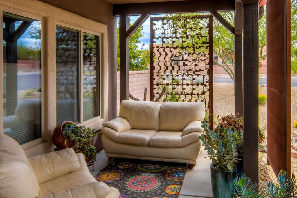 Private Front Porch