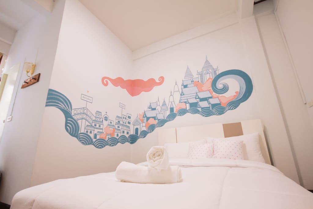 Rest in your premium queen sized bed