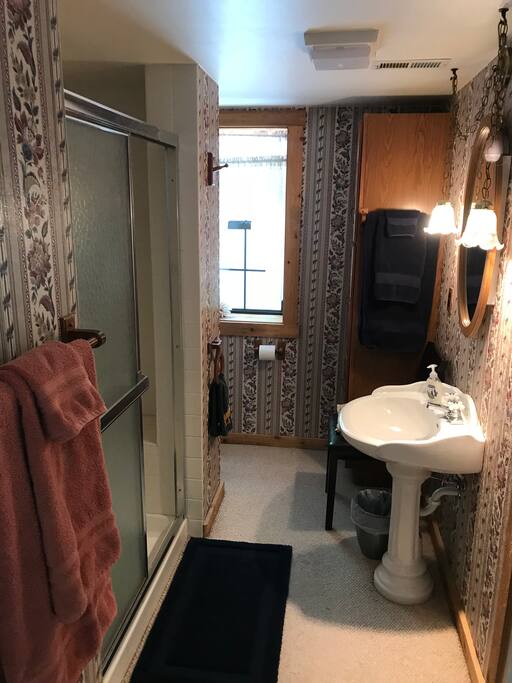 Restroom and shower