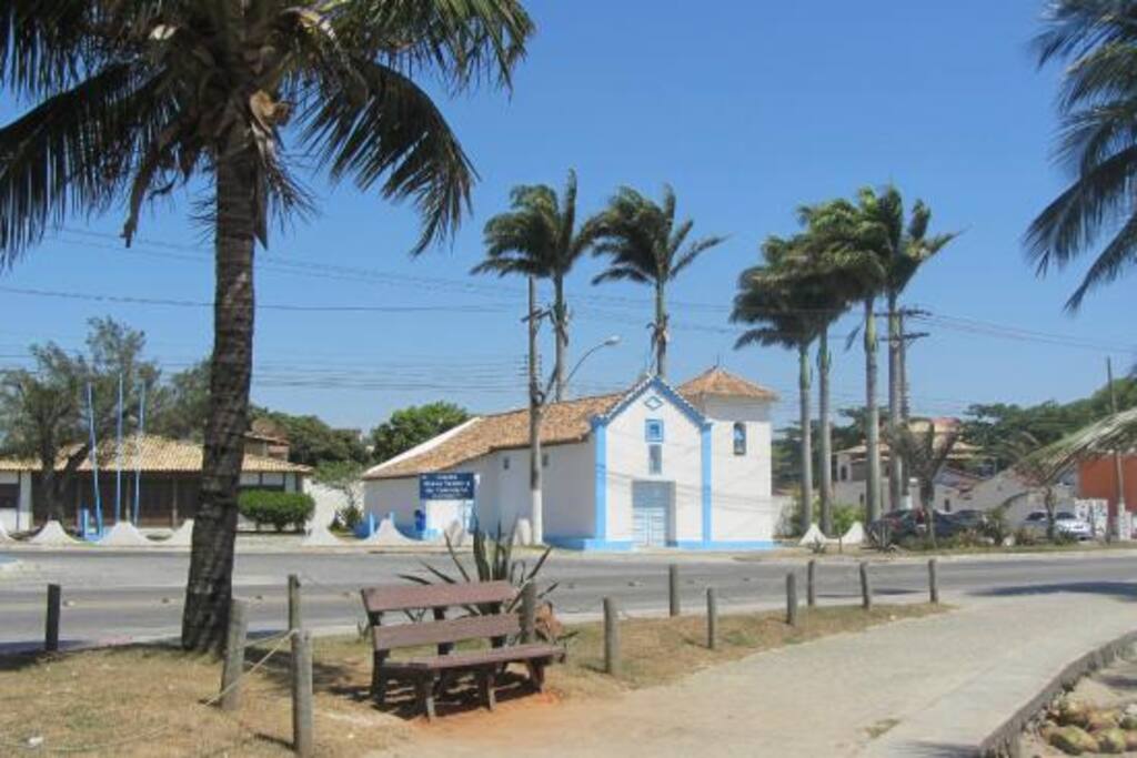 Entrada da rua. Capela Jesuítica de 1761