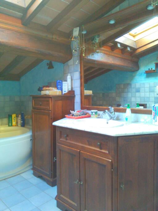 bagno in mansarda