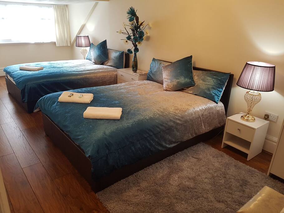 2 double beds ideal for a family