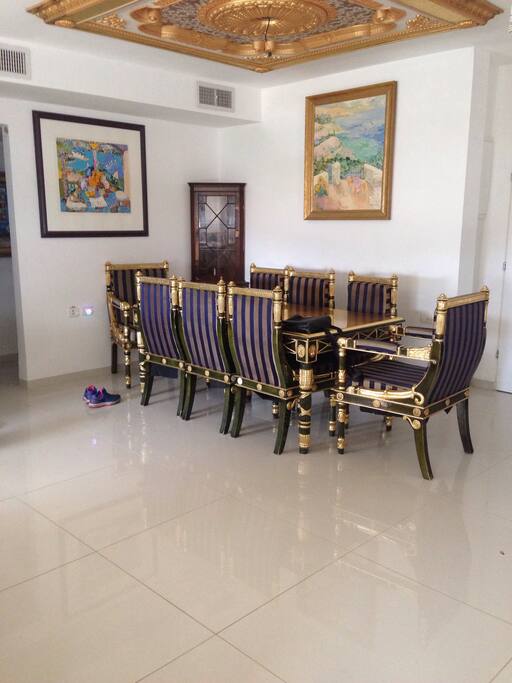 Elegant dining area