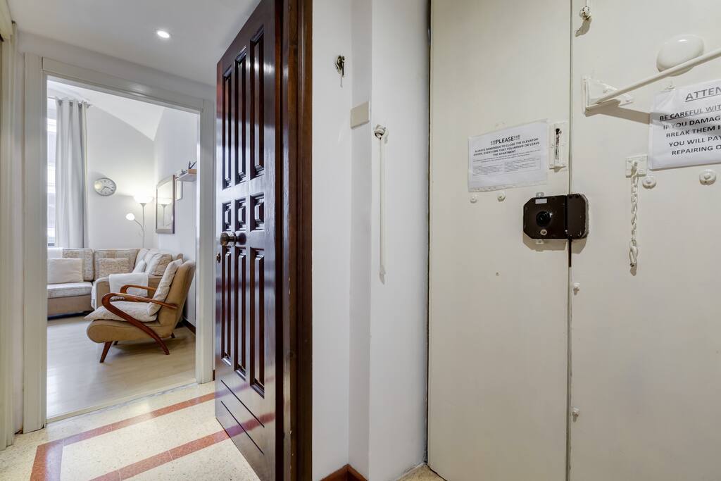 Entrada al piso
