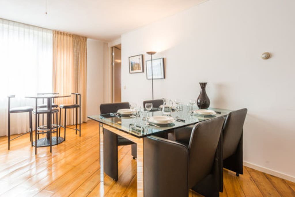 Dining area and bar table
