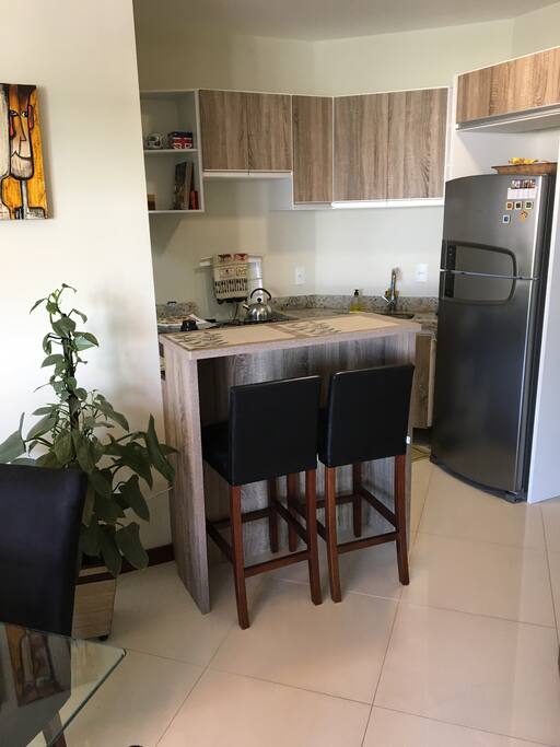 Balcão de cozinha para um rápido lanche