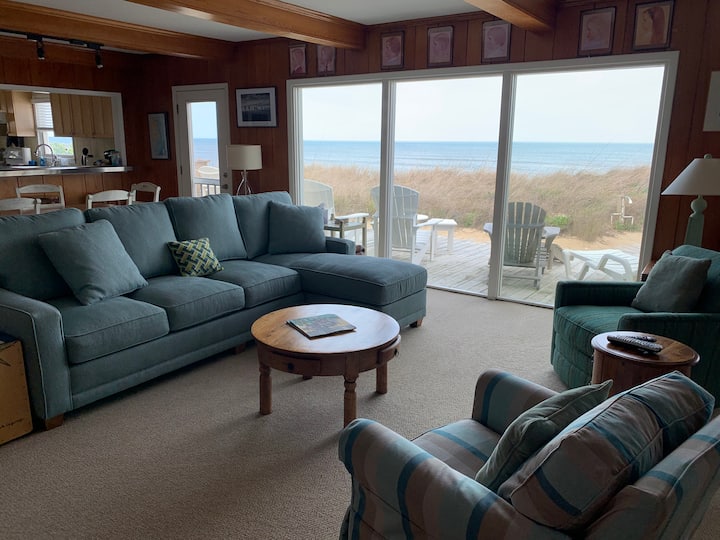 Outer Banks, On The Beach Cottages for Rent in Southern Shores, North