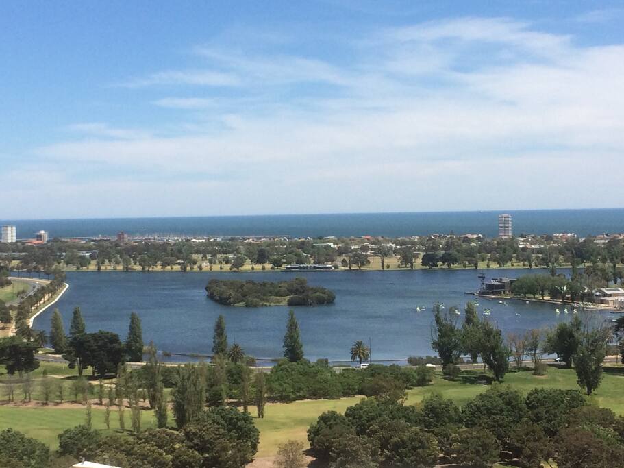 View from balcony