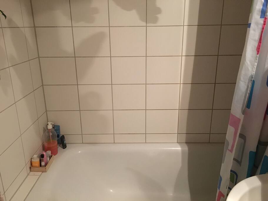 Bad mit Duschwanne / Bathroom with bath-tub & shower