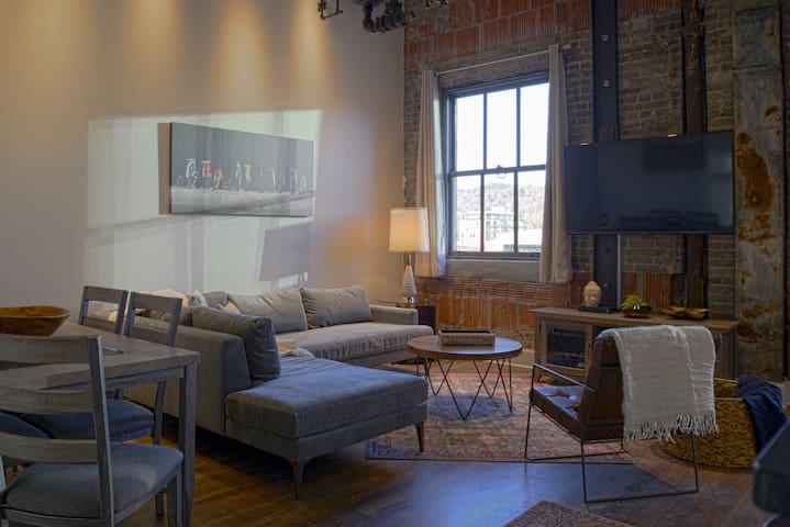 Lofts at Woolworth in downtown Asheville NC! #207