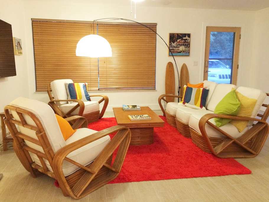 Vintage Rattan ...Cool Beach coastal vibe